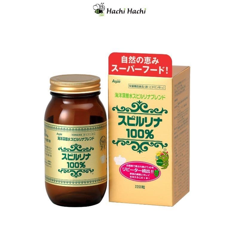 Japan Algae Spirulina Deep Sea Water Blend – 2,200 Tablets (Japan)