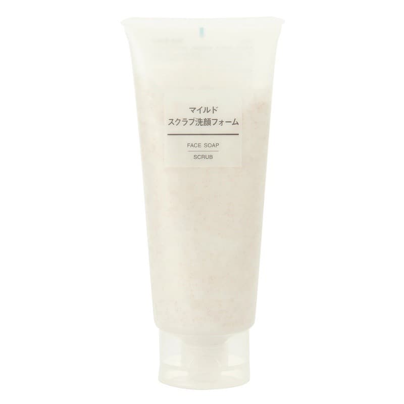 MUJI Exfoliating Facial Cleanser Gentle Formula 200g