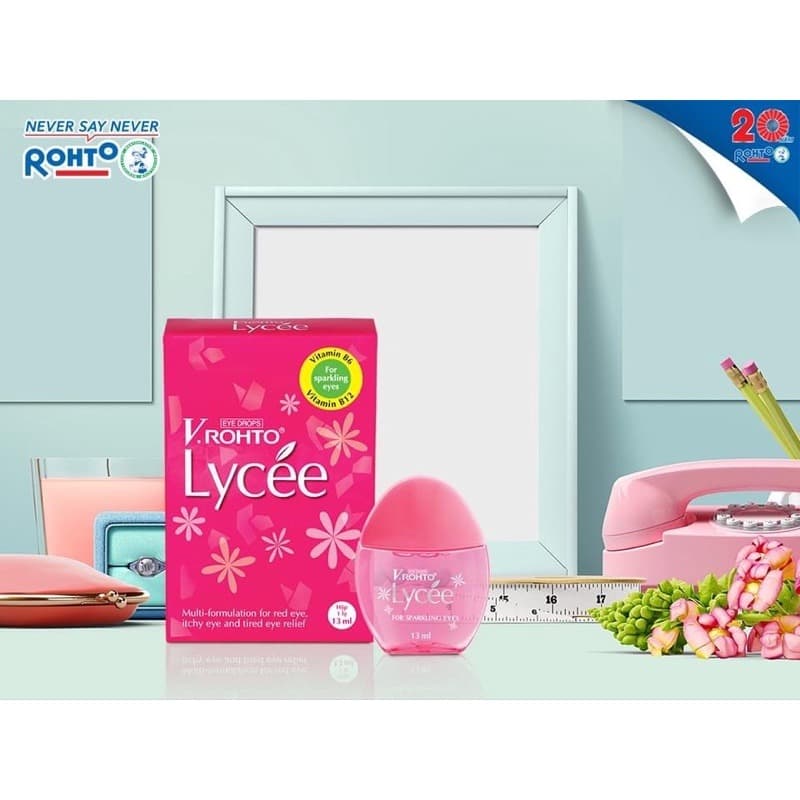 ROHTO Lycee Contact Eye Drops — 8 mL
