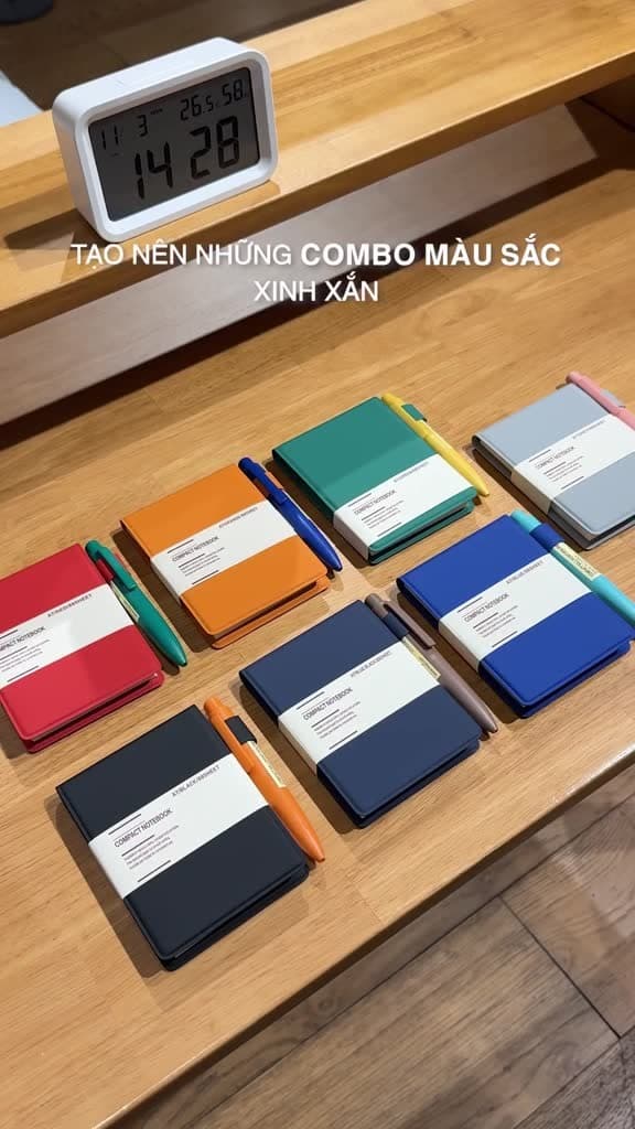 MUJI Compact A7 Notebook 88 Pages Portable Minimalist Design