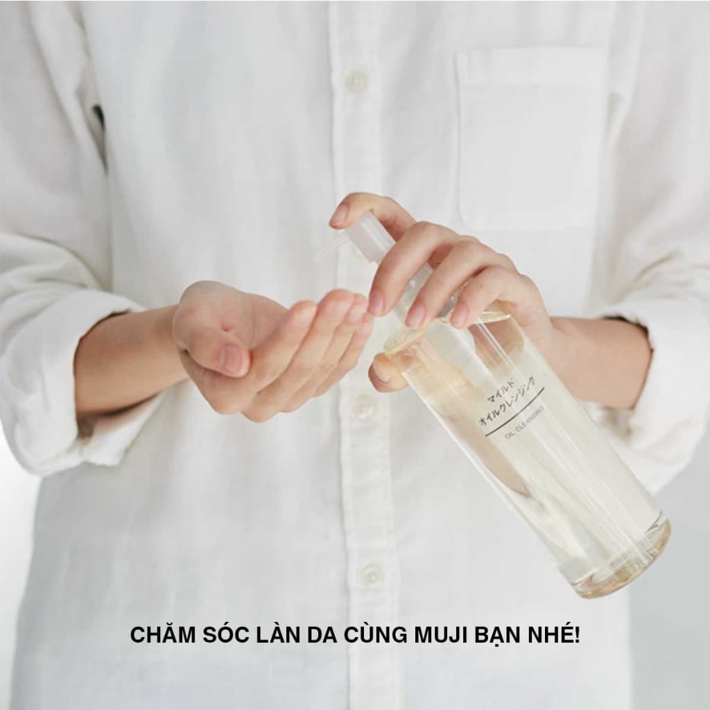 Muji Cleansing Oil for Oily Skin Deep Cleanse Hydrating 200ml