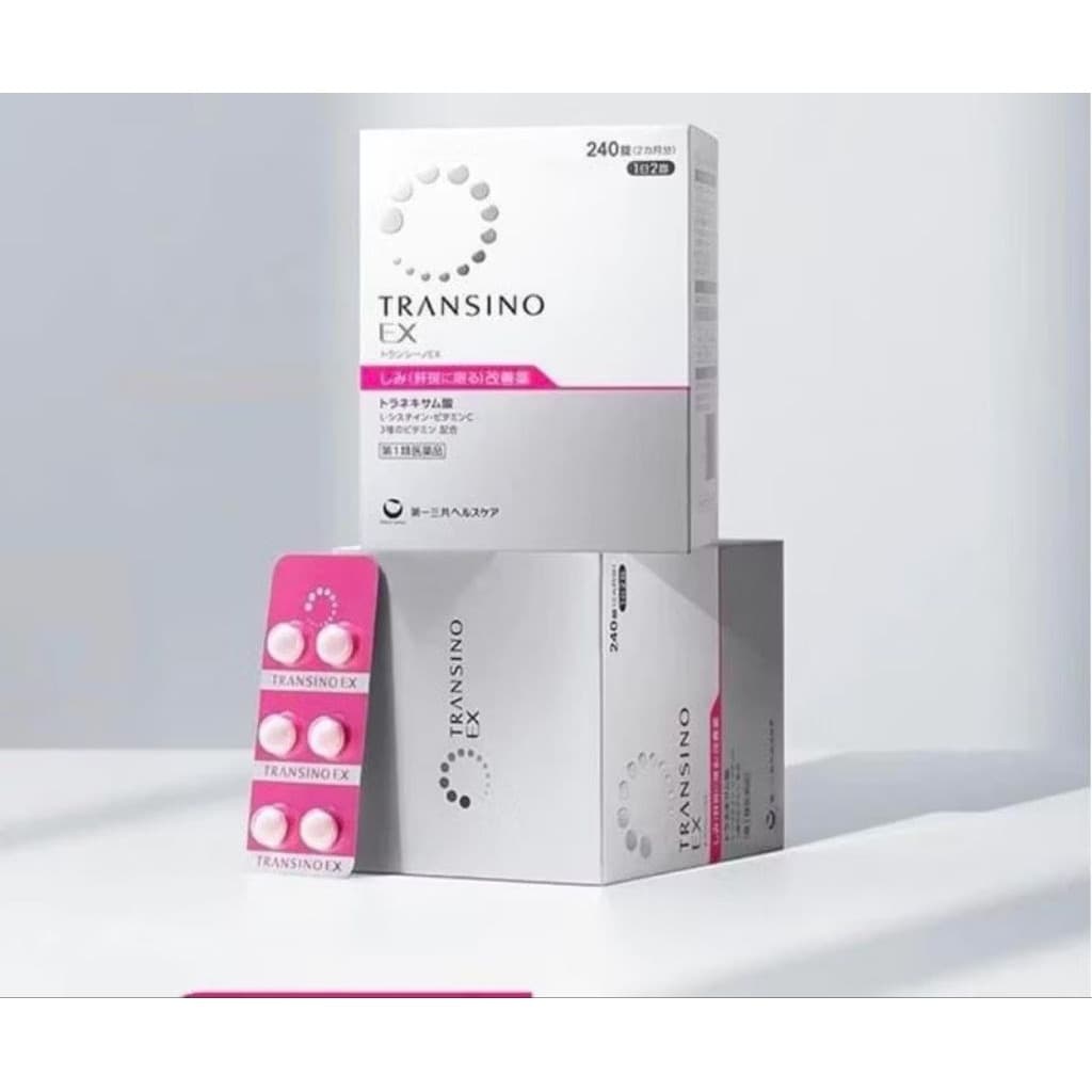 DAIICHI-SANKYO TRANSINO Brightening Support – 240 Tablets – Made in Japan