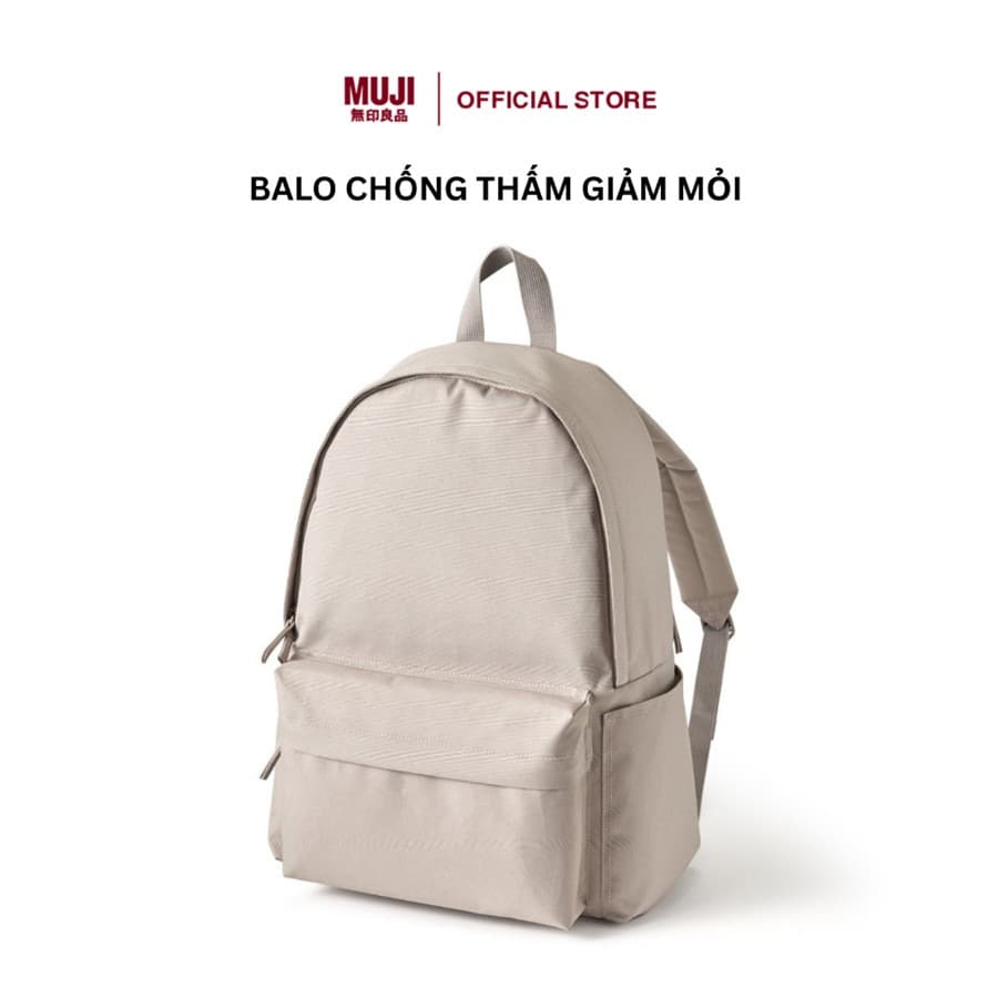 MUJI Waterproof Comfort Backpack Ergonomic Design 43×32×14 cm